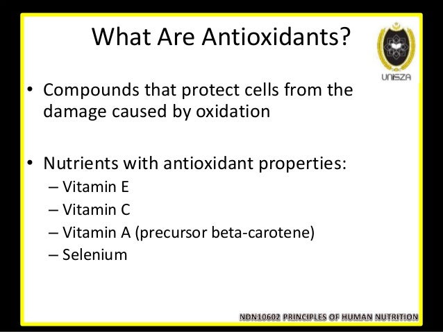 properties 3 of vitamin e in involved function antioxidant Lecture nutrients 10