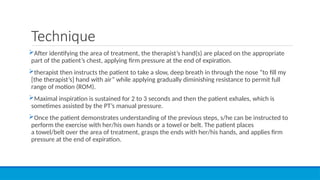 Breathing Technique used for rehabilitation.pptx