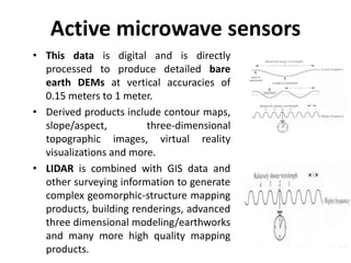 Comprehensive Overview of Microwave Remote Sensing in Geomatics | PDF
