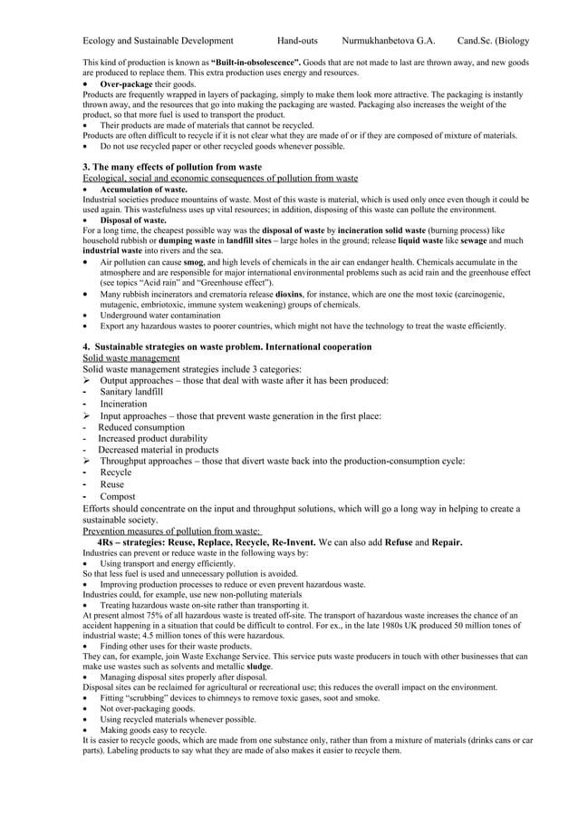 Lecture+10+Waste | PDF