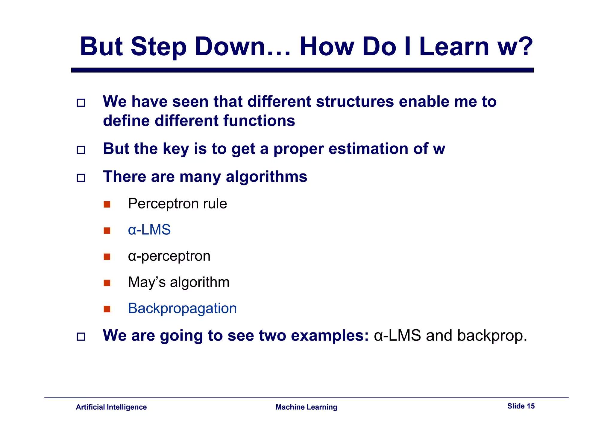 Lecture11 - neural networks
