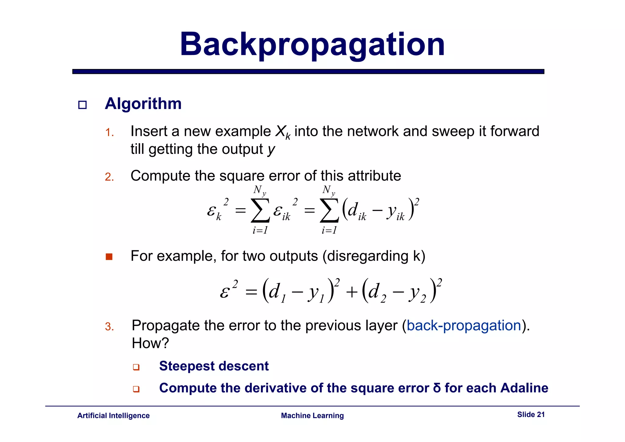 Lecture11 - neural networks