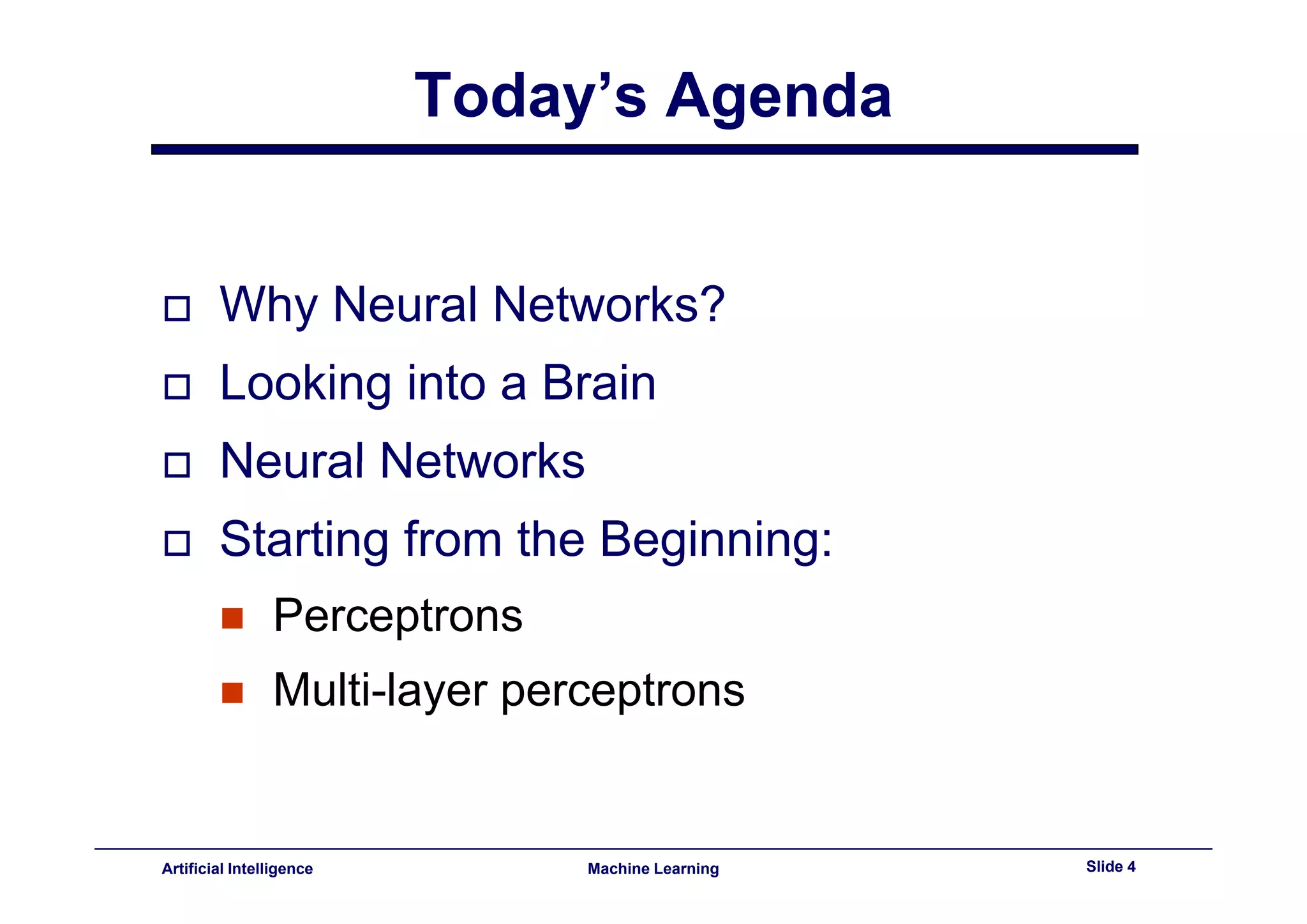 Lecture11 - neural networks