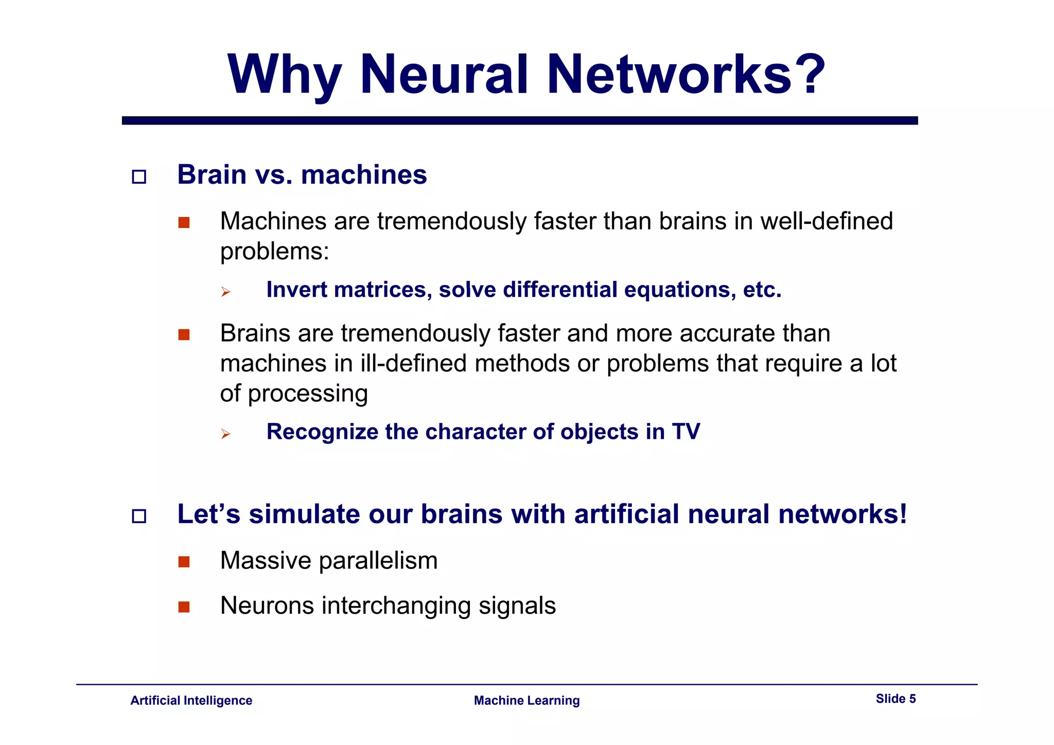 Lecture11 - neural networks