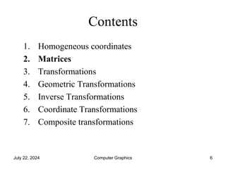 lecture11-11_16827_2d-transformations in computer graphics | PPTX