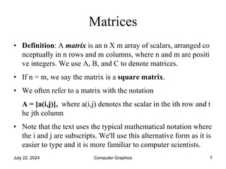 lecture11-11_16827_2d-transformations in computer graphics | PPTX