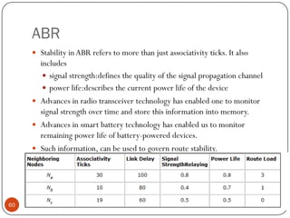 Lecture 11 14. Adhoc routing protocols cont.. | PDF