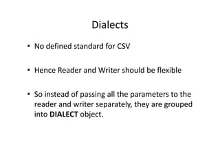 Python - Lecture 11 | PPT