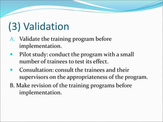 Lecture 11-16 Training and development in HR | PPT