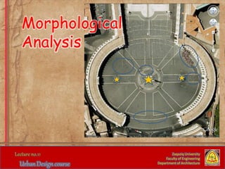 Zaqaziq University
Faculty of Engineering
Department of Architecture
Morphological
Analysis
 