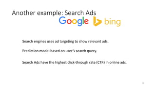 Another example: Search Ads
18
 