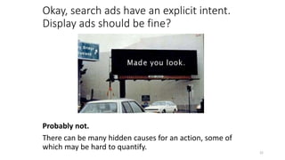 Okay, search ads have an explicit intent.
Display ads should be fine?
22
 
