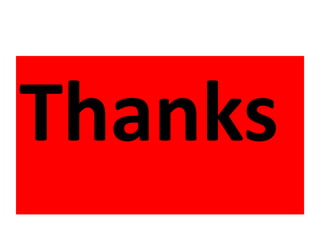 Thanks
 
