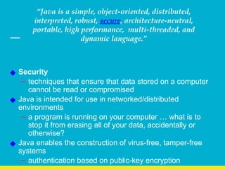 about java buzzwords of oops concept.pptx | Free Download
