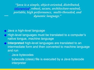 about java buzzwords of oops concept.pptx | Free Download