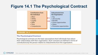 6
Griffin, Management, 10e©2021 Cengage Learning. All Rights Reserved. May not be scanned, copied or duplicated, or posted to a publicly accessible website, in whole or in part.
Figure 14.1 The Psychological Contract
 