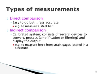 lecture1(1).pdf Introduction to measurement and instrumentation | PDF