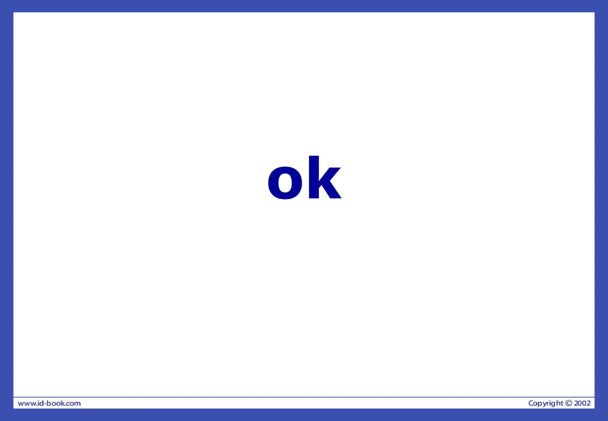 ok
 