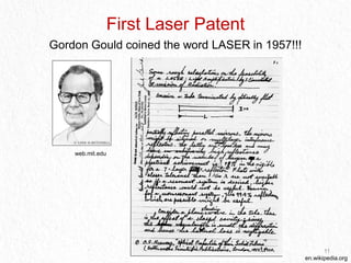 Gordon Gould Notebook.pdf Lecture laser application as printer.pdf