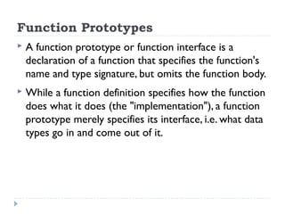 Lecture 11 - Functions | PPT