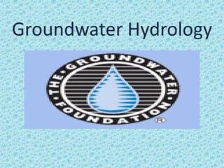 Groundwater Hydrology
 