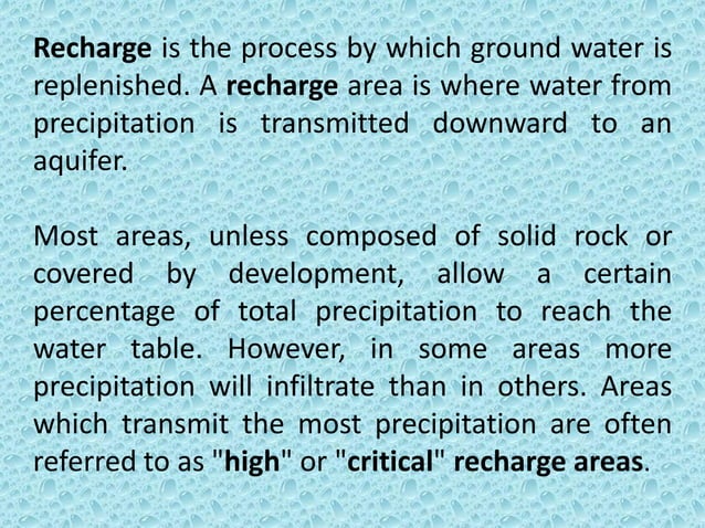 Lecture 11 Groundwater Hydrology Pdf
