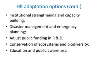 Lecture 11 mitigation and adaptation | PDF