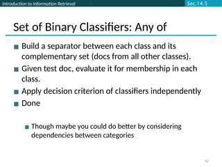 Advanced Techniques in Text Classification and Vector Space Models for ...