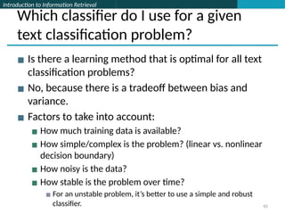 Advanced Techniques in Text Classification and Vector Space Models for ...