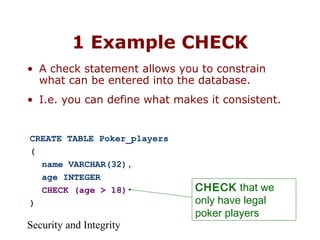 Views and security | PPT