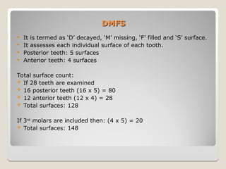 lecture 11 & 12, Epidemiology of dental caries.ppt