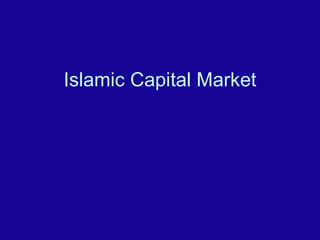Islamic Capital Market 