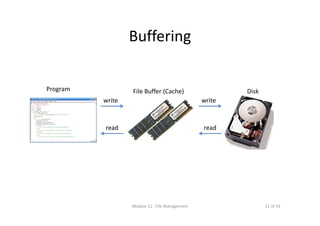 Lecture 11 file management | PDF