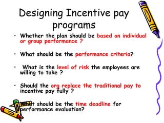 Lecture 11 Incentive pay.ppt