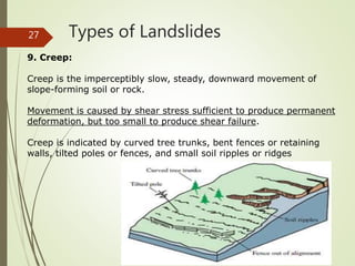 Sufficient Ridges Lecture 11 landslides | PPTX