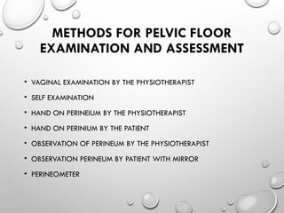 Perineometer lecture 11 Urinary functions and dysfunctions ...pptx