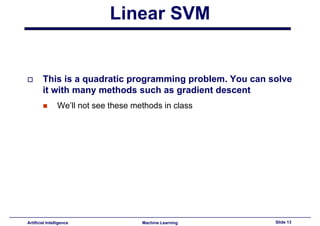 Lecture12 - SVM