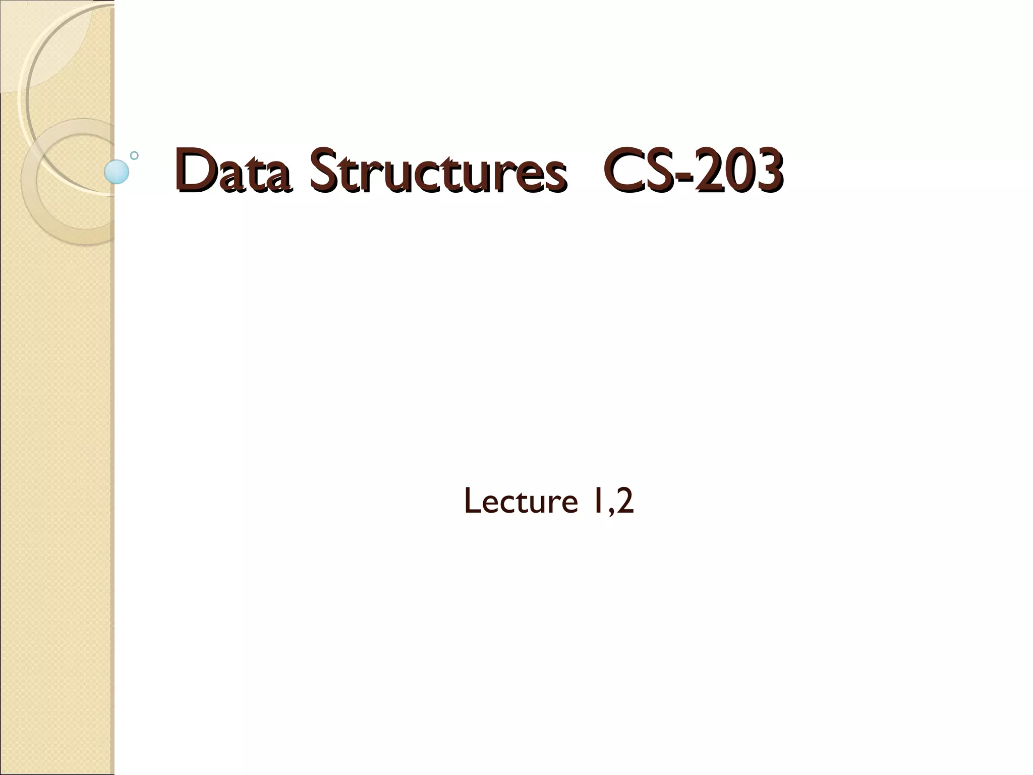 data structure | PPT