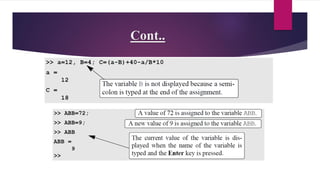 lecture #1 & 2....education....matlab...helpful | PDF