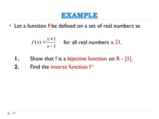 Inverse and composition of function Lecture # 12.pptx
