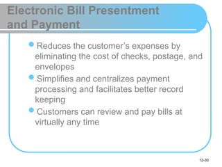 Lecture 12.pptx - Electronic payment systems | PPTX