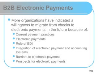 Lecture 12.pptx - Electronic payment systems | PPTX