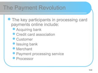 Lecture 12.pptx - Electronic payment systems | PPTX