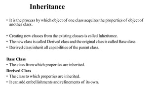 Comprehensive Guide to Inheritance in Object Oriented Programming | PDF