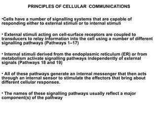 Comprehensive Overview of Cellular Communication Mechanisms and ...