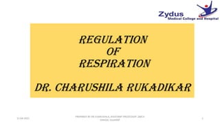 Neural regulation of respiration 