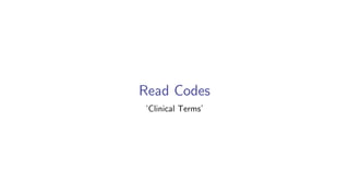 Principles of Health Informatics: Terminologies and classification ...
