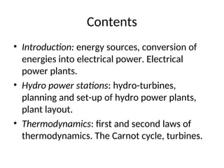 electrical power plant lecture notes Lecture 1 2019 EE421.ppt