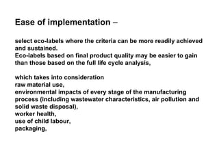 Lecture 12 a eco labels | PPT