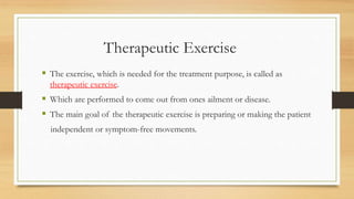 Introduction to exercise | PPTX